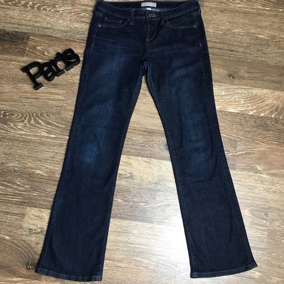 Banana Republic slim bootcut dark wash jeans 27S - Picture 2 of 7